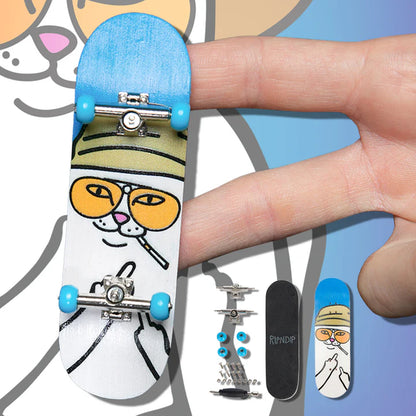 NERMAL S THOMPSON MINI SKATEBOARD DEDOS (Azul)