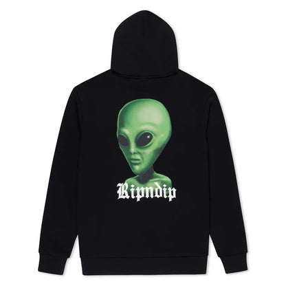 WE COME IN PEACE HOODIE (NEGRO)