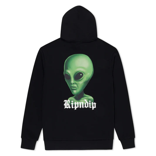 WE COME IN PEACE HOODIE (NEGRO)