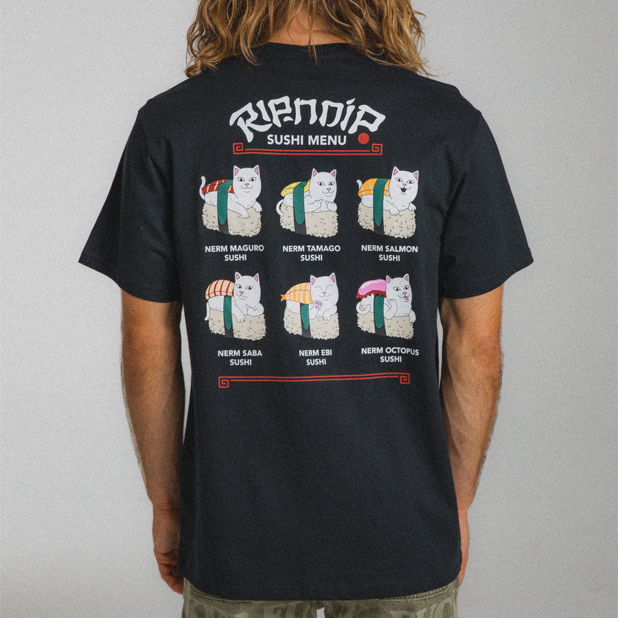PLAYERA SUSHI NERM (NEGRO)