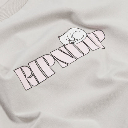 TASTE LIKE NERM CROPPED BABY TEE (GREY)