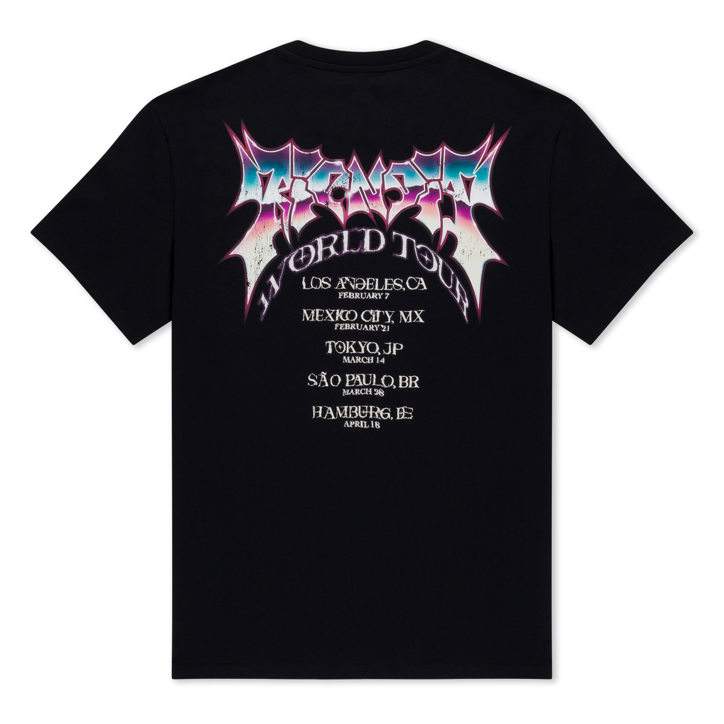 PLAYERA NOID (NEGRO WASH)