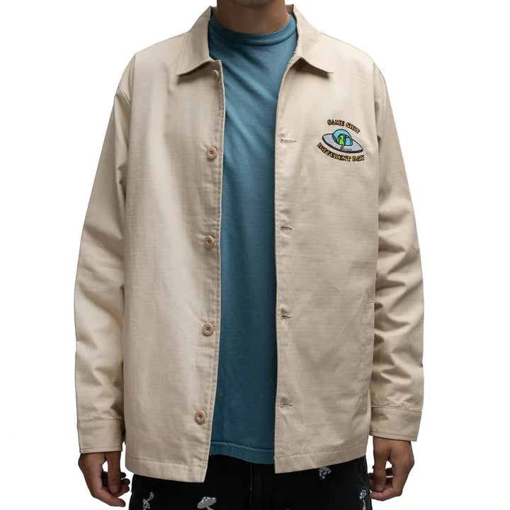 SAME SHIT DIFFERENT DAY MILITARY JACKET (KHAKI)