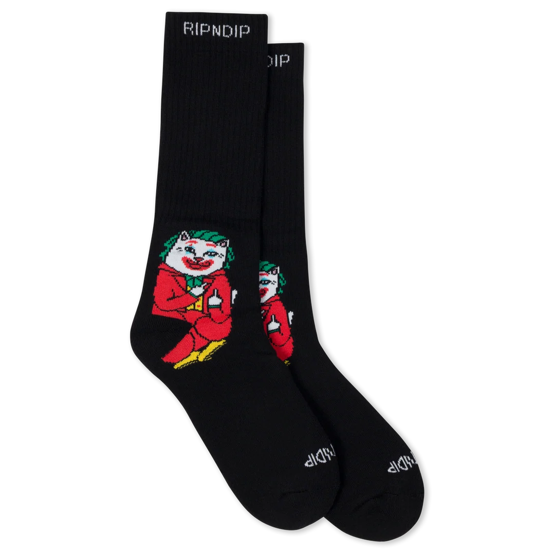 CALCETINES WHY SO NERMAL? (NEGRO)