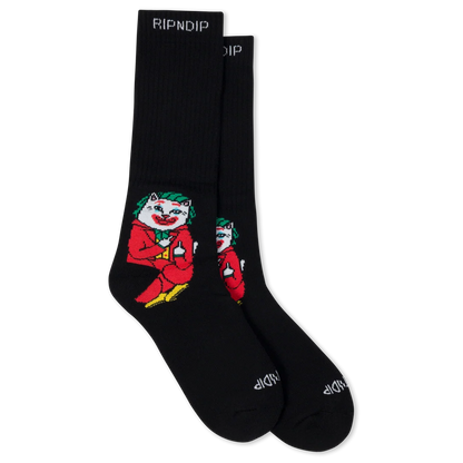 CALCETINES WHY SO NERMAL? (NEGRO)