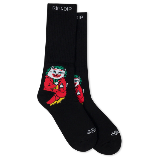 CALCETINES WHY SO NERMAL? (NEGRO)
