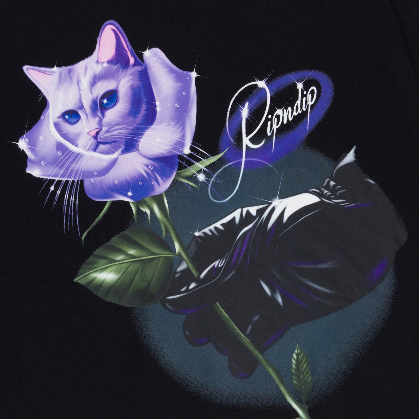 PLAYERA ROSE (NEGRO)