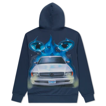 HOODIE RIDE OR DIE (DARK SLATE)