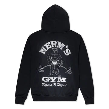 HOODIE NO DAYS OFF (BLACK SUN FADE)