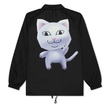 NERMII COACHES JACKET (BLACK)