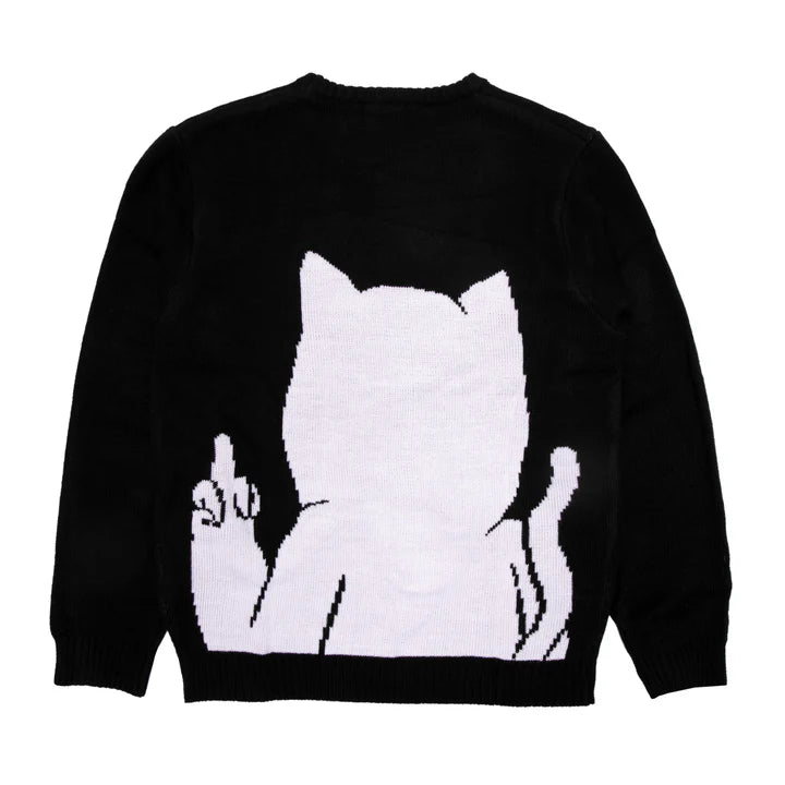 SUÉTER LORD NERMAL FLIPPY KNITTY (Negro)