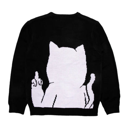 SUÉTER LORD NERMAL FLIPPY KNITTY (Negro)
