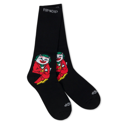 CALCETINES WHY SO NERMAL? (NEGRO)