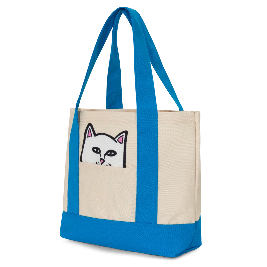 LORD NERMAL MINI SHOPPER TOTE (BLUE / NATURAL)