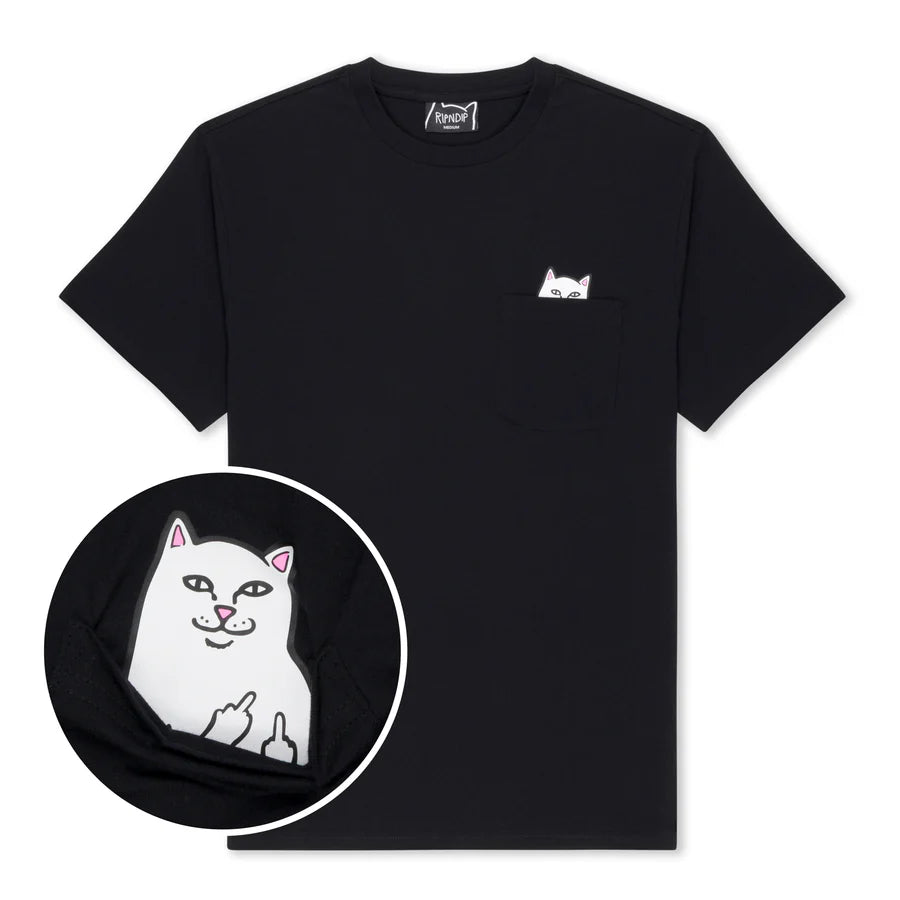 PLAYERA POCKET LORD NERMAL S/S (NEGRO)