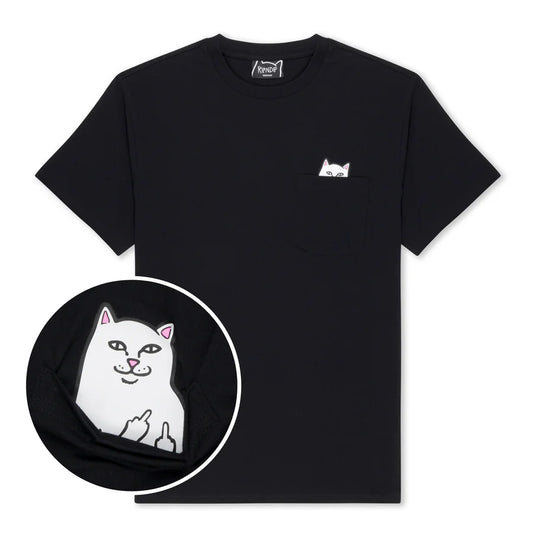 PLAYERA POCKET LORD NERMAL S/S (NEGRO)