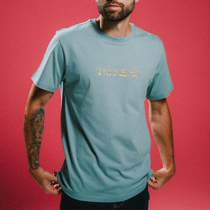 PLAYERA YUNG MONEY (SILVER BLUE)