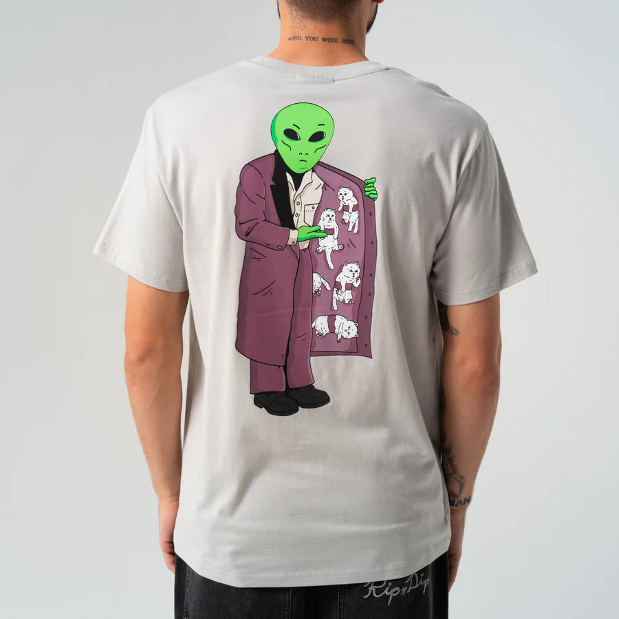 PLAYERA FOR SALE POCKET (GREY)