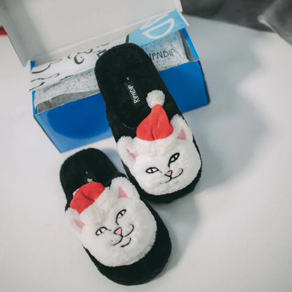 PANTUFLAS LORD SANTA FUZZY HOUSE  (MULTI)