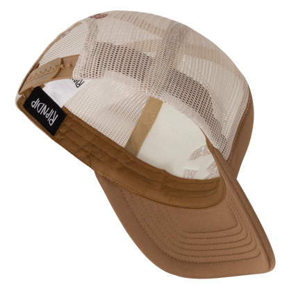 GORRA CITIES TRUCKER (BROWN / SAND)