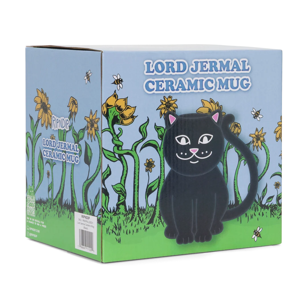 TAZA DE CERÁMICA LORD JERMAL (NEGRA)
