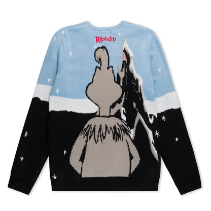 SUETER NUNCH FLIPPY KNITTY (NEGRO)