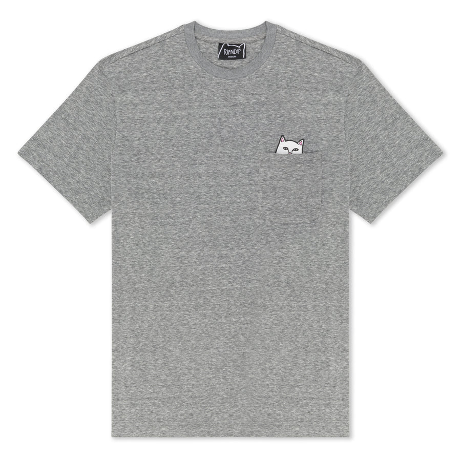 PLAYERA POCKET LORD NERMAL S/S (HEATHER GREY)