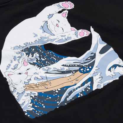 PLAYERA THE GREAT WAVE OF NERM (NEGRO)