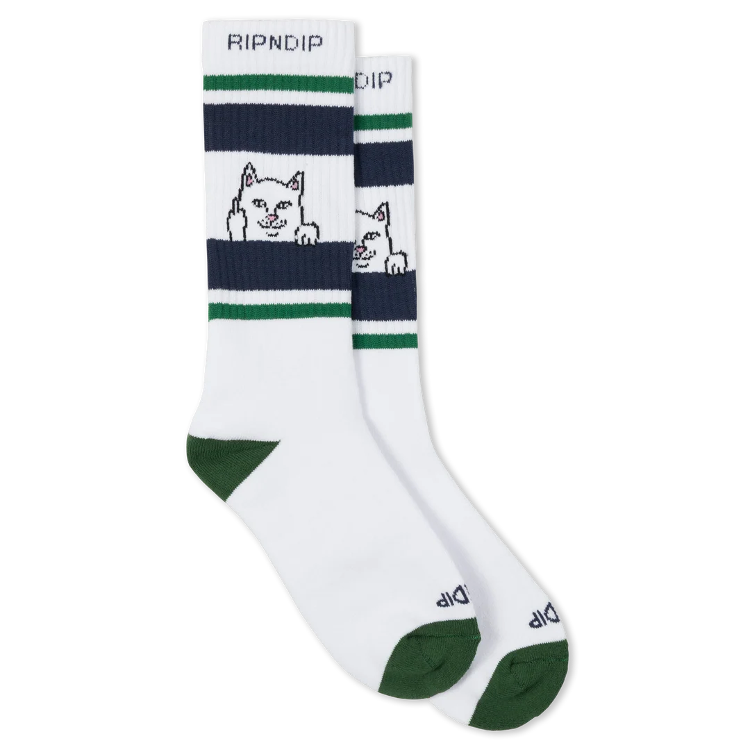 CALCETINES PEEKING NERMAL (GREEN / SLATE)