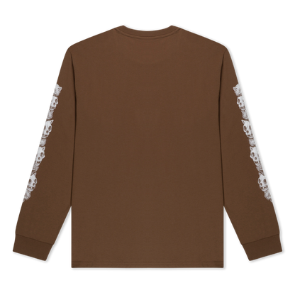 PLAYERA MANGA LARGA WASTELAND (CAFE)
