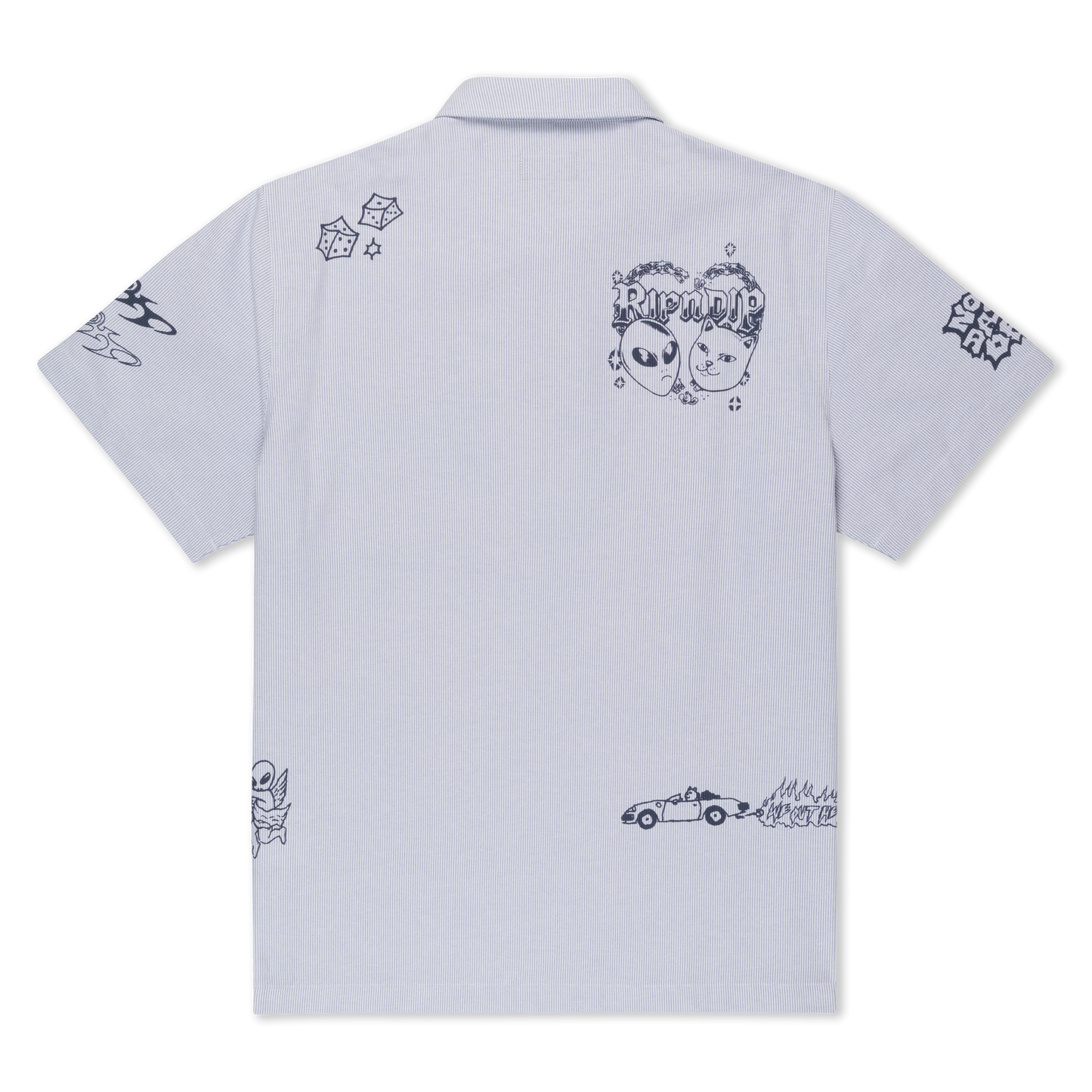 CAMISA CON CREMALLERA WESTSIDE QUARTER (NAVY)