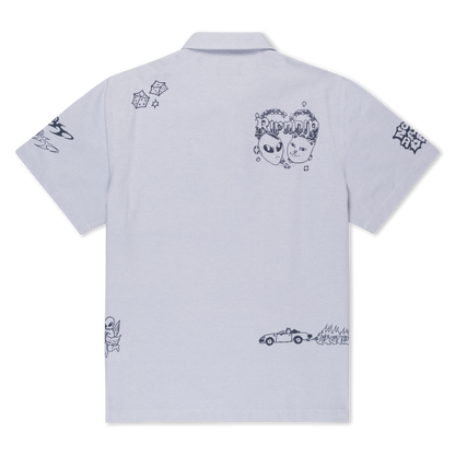 CAMISA CON CREMALLERA WESTSIDE QUARTER (NAVY)