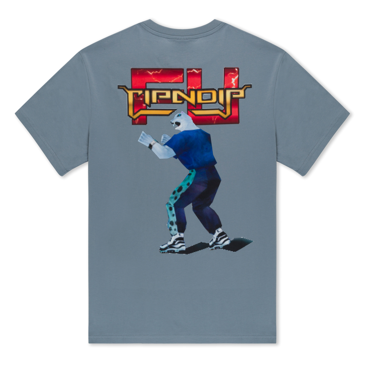 PLAYERA FIGHT (DUSTY SLATE)