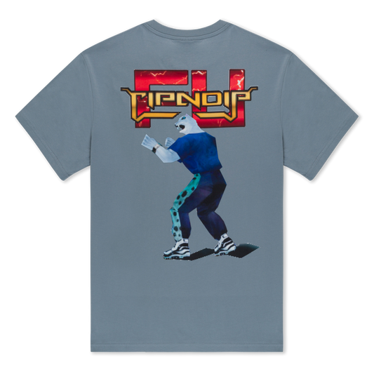 PLAYERA FIGHT (DUSTY SLATE)