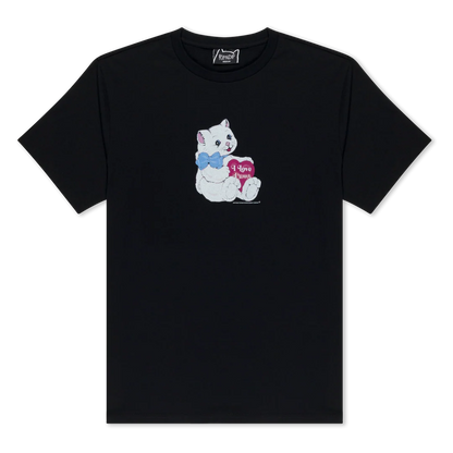 I LOVE CATS TEE (BLACK)