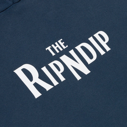 HOODIE CROSSWALK  (NAVY VINTAGE WASH)