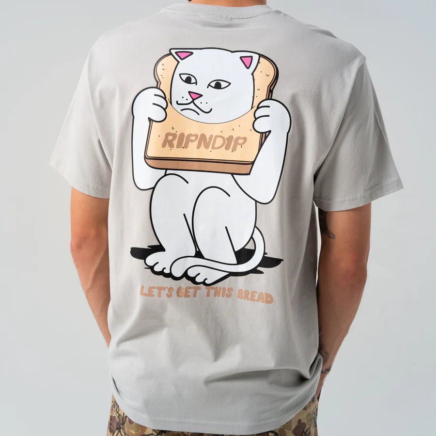 PLAYERA LETS GET THIS BREAD (Grey)