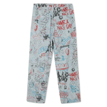 PANTALON MARKER WIDE FIT LIGHT WASH DENIM)