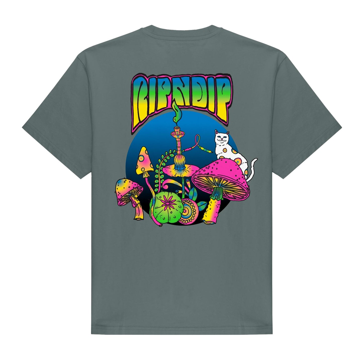 PLAYERA PSYCHEDELIC (LIGHT CHARCOAL)