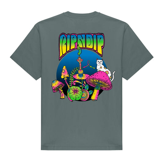 PLAYERA PSYCHEDELIC (LIGHT CHARCOAL)