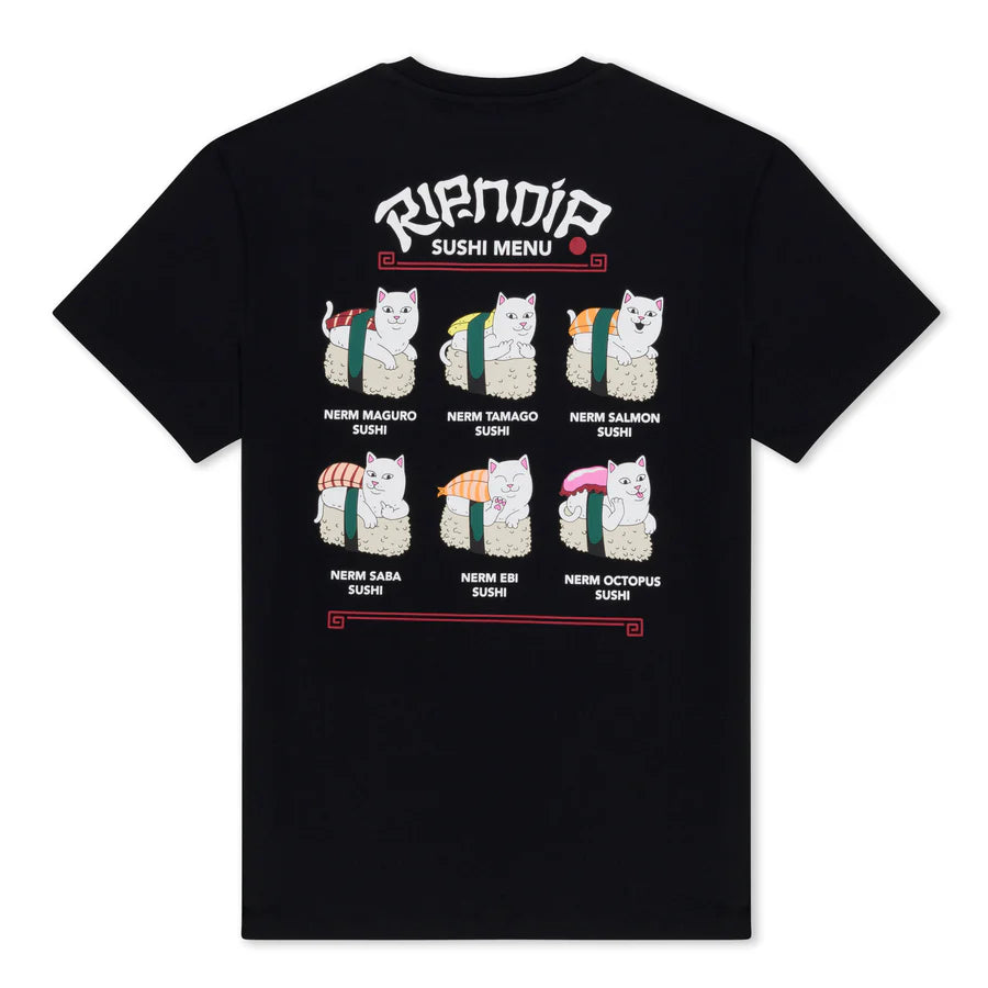 PLAYERA SUSHI NERM (NEGRO)
