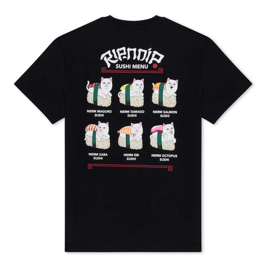 PLAYERA SUSHI NERM (NEGRO)