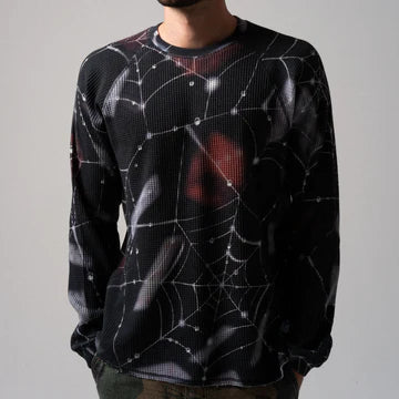PLAYERA REDEMPTION WAFFLE KNIT (NEGRO)