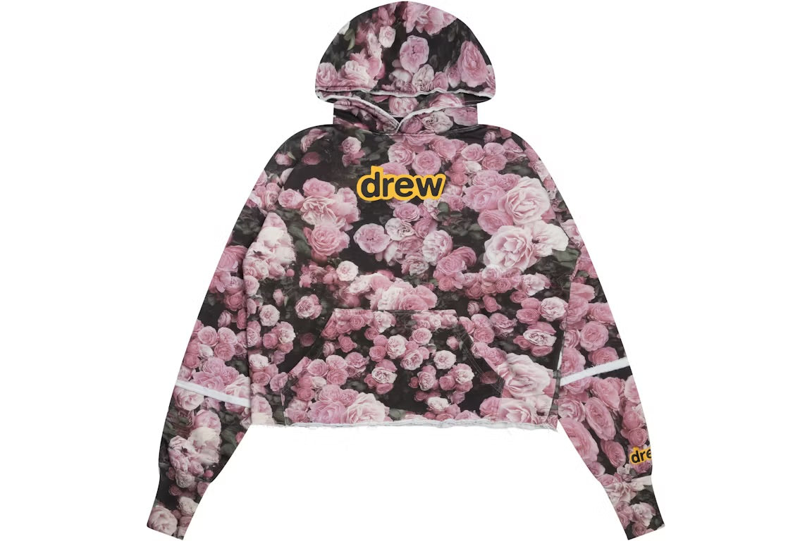 HOODIE DREW SECRET DECONSTRUCTED ROSES