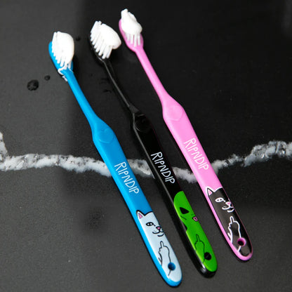 PAQUETE DE 3 CEPILLOS DE DIENTES PERSONAJES RIPNDIP (MULTI)