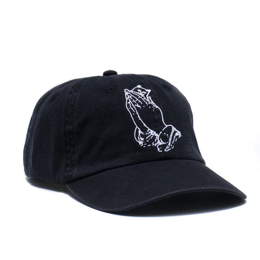 GORRA PRAYING HANDS DAD (NEGRO)