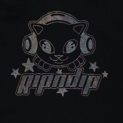 HOODIE KAWAII NERM CROPPED (Negro)