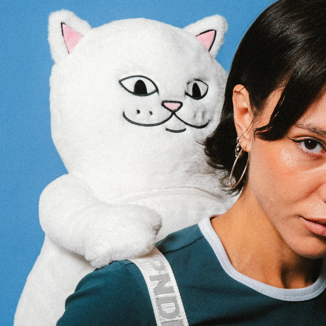 MOCHILA DE FELPA LORD NERMAL (BLANCO)