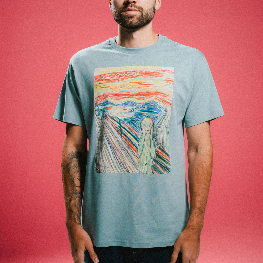 PLAYERA OSLO (AZUL PLATEADO)
