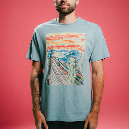 PLAYERA OSLO (AZUL PLATEADO)